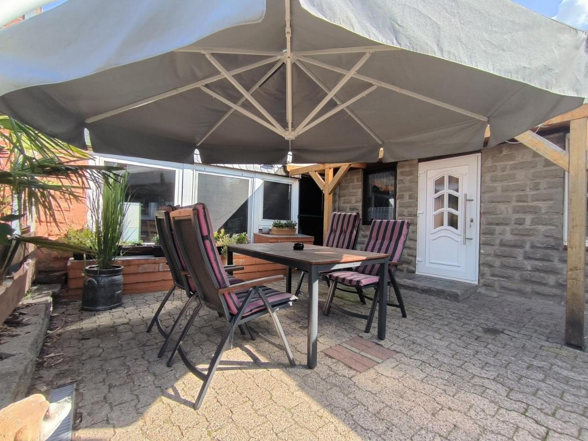 Ferienwohnung Mohnkopf - Unterkunft Fuer 2 Bis 3 Personen Mit Terrasse Jerrishoe المظهر الخارجي الصورة